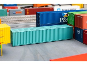 40' Container, grün