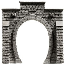 Tunnel-Portal 1-gleisig, 7,9 x 7,6 cm