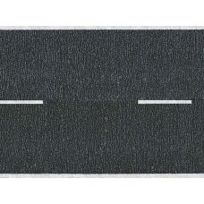 Teerstraße schwarz, 100 x 4,8 cm (aufgeteilt in 2 Rollen)
