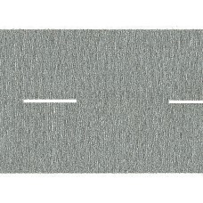Landstraße grau, 200 x 4,8 cm (aufgeteilt in 2 Rollen)